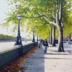 Autumn Stroll Chelsea Embankment